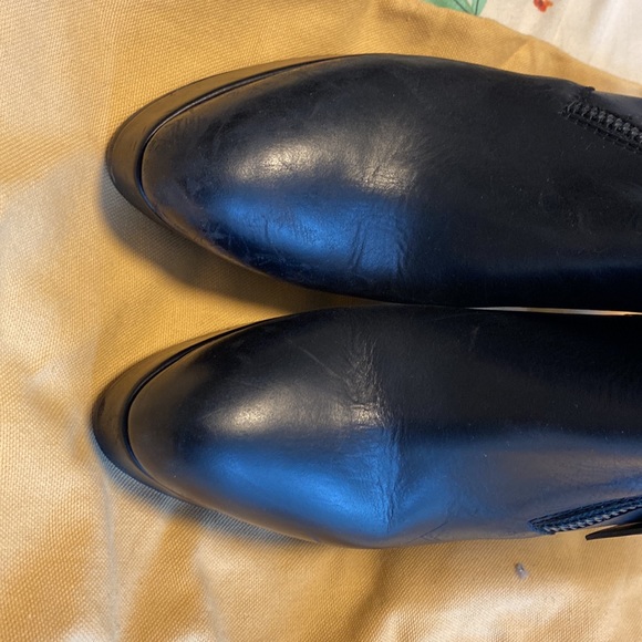 Acme leather tassel platform booties SZ 39 - Picture 7 of 8